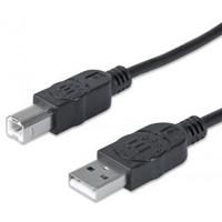 Cable usb 2.0 manhattan a-b de 3.0
