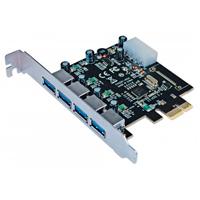 Tarjeta pci express manhattan usb 