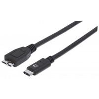 Cable manhattan usb-c 3.1 a micro 