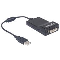 [152334] Convertidor usb 2.0 a dvi manhatta