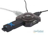 [162272] Mini hub usb 1.1 manhattan 4 puert