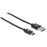 [354929] Cable usb-c manhattan, am-cm 2.0m 