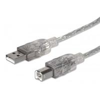 [333405] Cable usb 2.0 manhattan a-b de 1.8