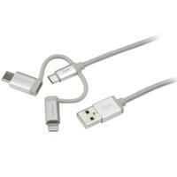 [LTCUB1MGR] Cable trenzado de 1m usb a lightni