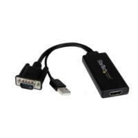 [VGA2HDU] Adaptador vga a hdmi con audio y a