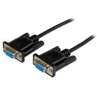 [SCNM9FF2MBK] Cable de 2m nulo de módem serial r