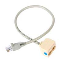 [RJ45SPLITTER] Cable adaptador multiplicador divi